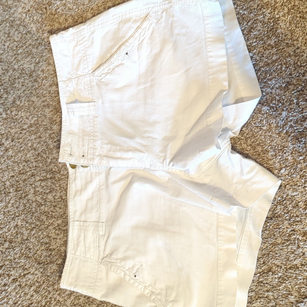 White dress shorts